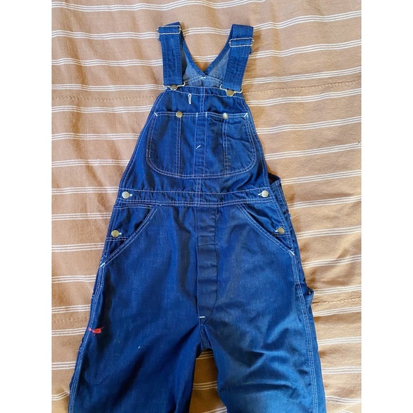 Vintage Denim - Vtg 70s Lee Denim Jean Overalls Dungarees - S - 26